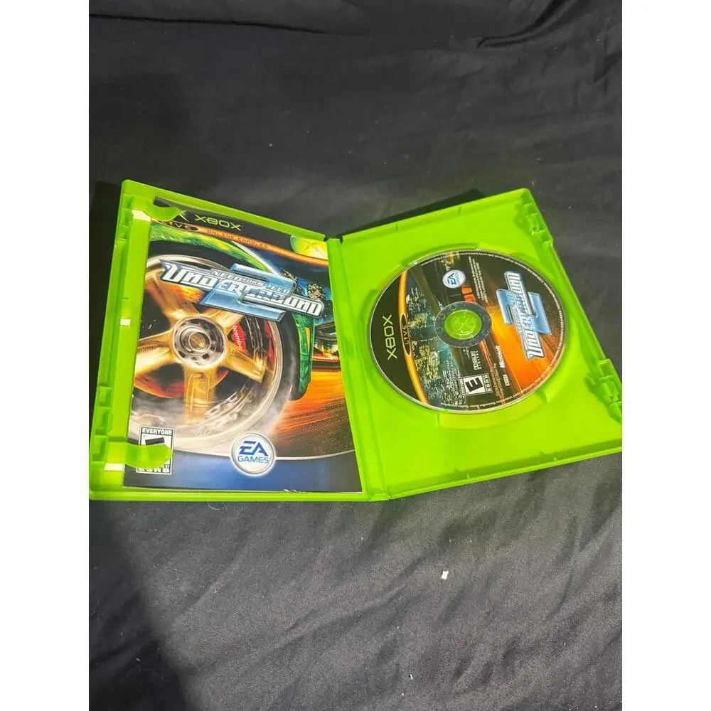 Need for Speed: Underground 2 (Xbox, 2004) Complete w/ Manual - Tested